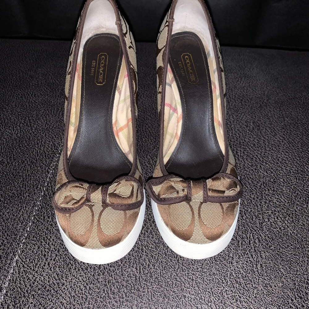 Coach wedges - Picture 6 of 6